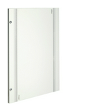 Ajtó teli fehér porszórt acél IP55 700mmx 960mmx Quadro5 Hager