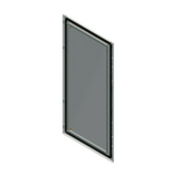 Ajtó teli porszórt acél szürke IP55 800mm-sz 2000mm-ma Spacial SF/SM Schneider