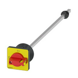 Ajtókuplung forgató hajtás 3LD3-hoz piros/sárga vészleállító  SENTRON SIEMENS