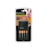 Akkumulátortöltő AA (ceruza/AAA (mikro) +2db 1300mAh AA + 2db 750mAh AAA akku 45min  CEF14 DURACE
