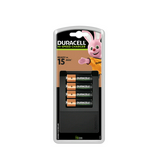 Akkumulátortöltő AA (ceruza/AAA (mikro) +4db 1300mAh AA akku 15min  CEF15 DURACELL