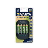 Akkumulátortöltő AA (ceruza/AAA (mikro) +4db 2100mAh AA  ECO VARTA
