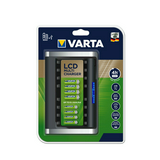 Akkumulátortöltő AA (ceruza/AAA (mikro) LCD-kijelző 8-csatornás (240min)  LCD Multi VARTA
