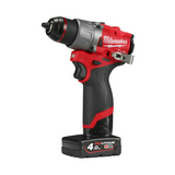 Akkus fúró-csavarozó +4Ah/Li-ion-akku +töltő +koffer 12V 1x 4Ah M12FDD2-402X Milwaukee