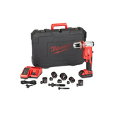 Akkus hidraulikus lyukasztó +2Ah/Li-ion-aklku +töltő +koffer  M18HKP-201CA Force Logic Milwaukee