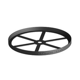Alátétlemez peremvédő alátét műanyag 25mm-átmérő F-FIX-B16 3B OBO-BETTERMANN