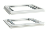 Alsó és felső keret fehér porszórt acél IP55 600mmx 120mmx Quadro+ Hager