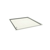 Alsó/felső takarólemez teli lakkozott acél 1000mm x 18mm x 800mm Quadro+ Hager