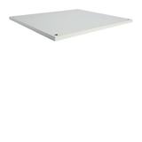 Alsó/felső takarólemez teli lakkozott acél 700mm x 18mm x 600mm Quadro+ Hager