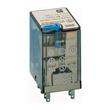 Általános célú relé 10A 2-v dugaszolós 220VDC monostabil IP20 55.32.9.220.0040 FINDER