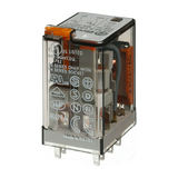 Általános célú relé 10A 2-v dugaszolós 230VAC monostabil IP20 55.32.8.230.0040 FINDER