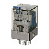 Általános célú relé 10A 3-v dugaszolós 220VDC monostabil IP20 60.13.9.220.0040 FINDER