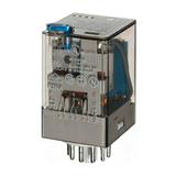 Általános célú relé 10A 3-v dugaszolós 6VDC monostabil IP20 60.13.9.006.0040 FINDER