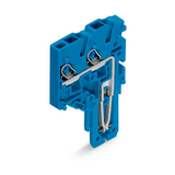 Anyacsatlakozó zárómodul 1P 13.5A 500V termoplaszt 0.14-1.5mm2/sokerű kék X-COM S-Mini WAGO