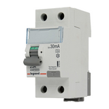 Áram-védőkapcsoló (Fi-relé) analóg 1P+N 25A 30mA A-típus 10kA TX3 LEGRAND