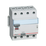 Áram-védőkapcsoló (Fi-relé) analóg 3P+N 80A 30mA A-típus 10kA TX3 LEGRAND