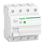 Áram-védőkapcsoló (Fi-relé) analóg 4P 25A 30mA A-típus 6kA Resi9 R Schneider