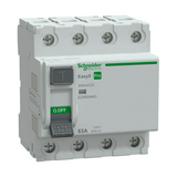 Áram-védőkapcsoló (Fi-relé) analóg 4P 63A 300mA A-típus 6000A MSZ 61008-1 Easy Pro R Schneider