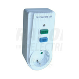 Áram-védőkapcsolós adapter 2P+F dugaszolható 16A 230V 0.03A AC-típus adapter dugó TRACON