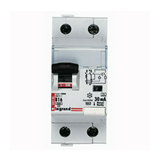 Áramvédő(FI)-kismegszakító 1P+N 10A C-jelleg 0.03A A-típus 6kA/60947 DX3 LEGRAND