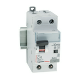 Áramvédő(FI)-kismegszakító 1P+N 16A C-jelleg 0.03A A-típus 6kA/60898 DX3 LEGRAND
