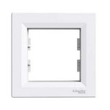 Asfora keret 1-es fehér vízszintes és függőleges műanyag Schneider