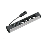 Asztali dugaljsáv GST18i3-bemenet +4 üres hely 360mm 1.5mm2/ 0.2m 2x2P+E/230V 16A Coni Bachmann