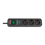 Asztali elosztósor gyerek-/túlfeszvédős 1.5mm2 1.5m túlfeszvédett 3x2P+E/230V 16A Eco-Line LECTRA