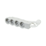 Asztali elosztósor 3680W fehér/szürke 1.5mm2 1.5m 4x2P+E/230V 16A IP20 Standard LEGRAND