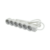 Asztali elosztósor 3680W fehér/szürke 1.5mm2 1.5m 6x2P+E/230V 16A IP20 Standard LEGRAND