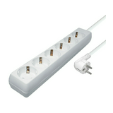 Asztali elosztósor gyerekvédős 1.5mm2 3m 6x2P+E/230V 16A fehér IP20 ANCO