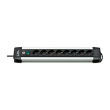 Asztali elosztósor gyerekvédős 1.5mm2 3m 8x2P+E/230V 16A fekete IP20 Premium-Alu-Line LECTRA