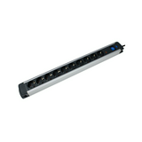 Asztali elosztósor H05VV-F 3500W 1.5mm2 1.5m túlfeszvédett 10x2P+E/230V 16A ALUX as Schwabe