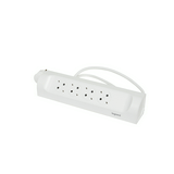 Asztali elosztósor sarokba 3680W 1m 4x2P+E/230V 16A fehér IP20 PerfectFit LEGRAND