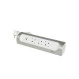 Asztali elosztósor sarokba 3680W USB-A+USB-C/15W 1m 3x2P+E/230V 16A fehér IP20 PerfectFit LEGRAND