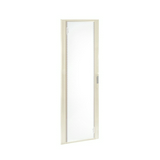 Ajtó átlátszó 33M porszórt acél fehér IP30 850mm-sz 1680mm-ma Prisma G Schneider