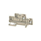 Átmenő sorkapocs TS35 17.5A 500V bézs 0.5-1.5mm2/érvéghüvely APGTB 1.5 2T 4C/2 Weidmüller
