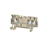 Átmenő sorkapocs TS35 17.5A 500V bézs 0.5-1.5mm2/érvéghüvely dugaszolós A3C 1.5 Weidmüller