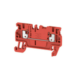 Átmenő sorkapocs TS35 17.5A 500V piros 0.5-1.5mm2/érvéghüvely dugaszolós A2C 1.5 RD Weidmüller