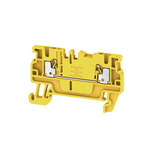 Átmenő sorkapocs TS35 17.5A 500V sárga 0.5-1.5mm2/érvéghüvely dugaszolós A2C 1.5 YL Weidmüller