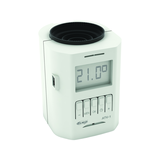 Termosztatikus fej radiátorszelephez napi 8program M30 x 1,5 egyenes 8-28°C fehér ATV-1 Elko EP