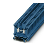 Átmenő sorkapocs TS35 1-szintes 24A 0.25-2.5mm2 kék csavaros csavaros UK  3 N BU PHOENIX CONTACT