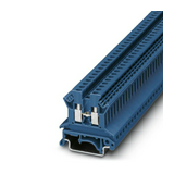 Átmenő sorkapocs TS35 1-szintes 24A 0.25-2.5mm2/érvéghüvely kék UK  2,5 N BU PHOENIX CONTACT