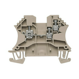 Átmenő sorkapocs TS35 1-szintes 24A 0.5-2.5mm2 bézs csavaros WDU 2.5/1.5/ZR Weidmüller