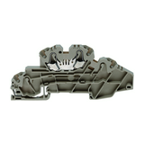 Átmenő sorkapocs TS35 1-szintes 32A 0,2-2,5mm2/érvéghüvely bézs FDLIS 2,5-4 L CONTA-CLIP
