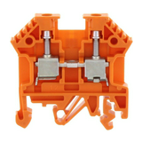 Átmenő sorkapocs TS32/35 1-szintes 32A 0,2-4mm2/érvéghüvely narancs RK 2,5-4 OG CONTA-CLIP