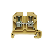 Átmenő sorkapocs TS35 1-szintes 41A 0.5-6mm2 sárga csavaros SAK 6/35 KRG Weidmüller