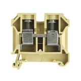 Átmenő sorkapocs TS35 1-szintes 76A 4-16mm2 bézs csavaros SAK 16/35 PA Weidmüller