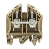 Átmenő sorkapocs TS32/35 1-szintes 82A 2,5-16mm2/érvéghüvely bézs RK 16 Ex BG CONTA-CLIP