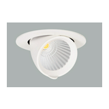 LED mélysugárzó lámpatest álmennyezetbe forgatható/billenthető süllyesztett 1x Micro Zebra AVOLUX